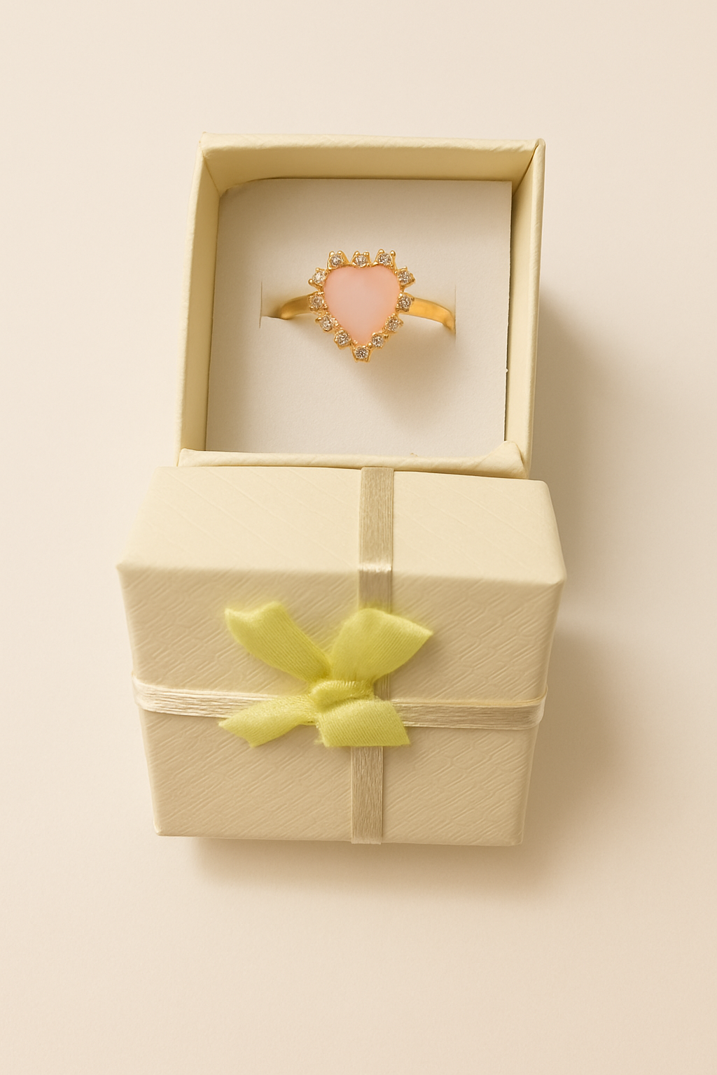 Royal Ruby Heart Ring